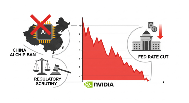 Nvidia shares extend losses after US Fed cut interest rate