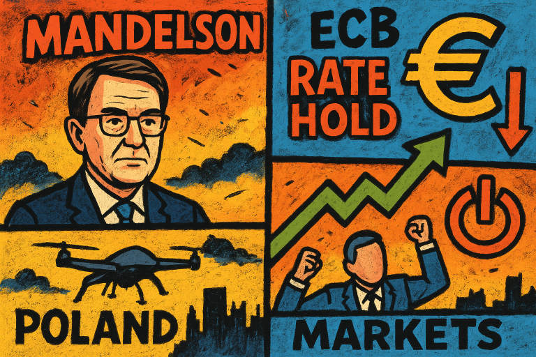 Europe bulletin: Mandelson ousted over Epstein ties, ECB holds rates