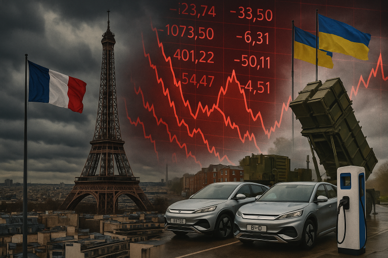 Europe bulletin: political turmoil in France, Ukraine appeals for more weapons