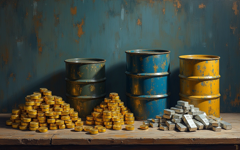 Commodity wrap: silver hits record high, gold rises after divided Fed rate cut; oil prices fall