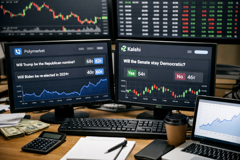 Prediction markets surge as Polymarket, Kalshi hit record volumes