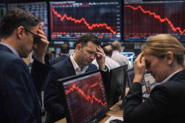 Dow Jones plunges nearly 800 points: longest weekly losing streak in 4 years