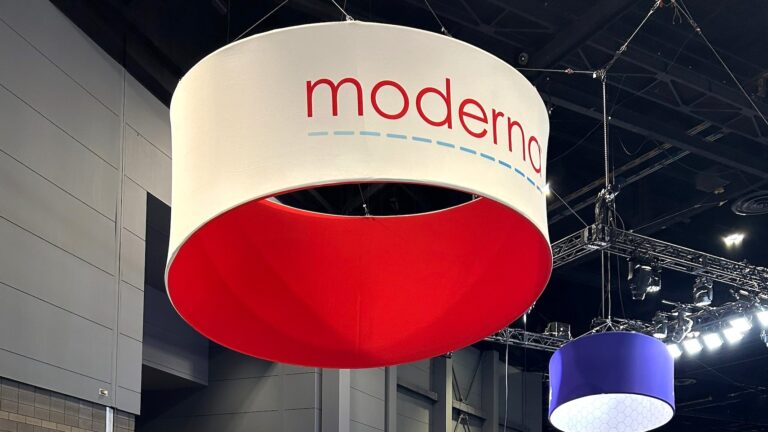 Why is Moderna down 10% on Friday?