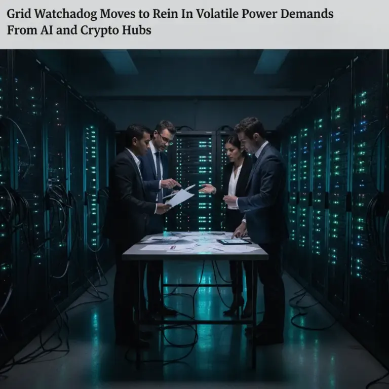 Grid Watchdog Moves to Rein In Volatile Power Demands From AI and Crypto Hubs